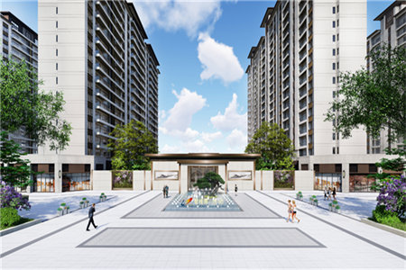 恒大翡翠华庭两室两厅精装修南北通透采光